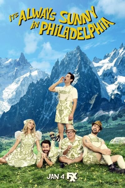 Постер сериала В Филадельфии всегда солнечно